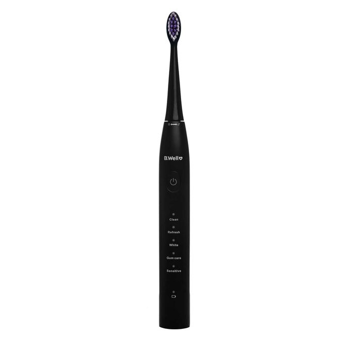 B.WELL Pro-850 Sonic, Black elektriskā zobu birste, 1 gab. - 4