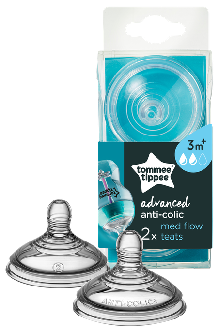TOMMEE TIPPEE Anti-Colic 3 m+ knupis, 2 gab. - 1