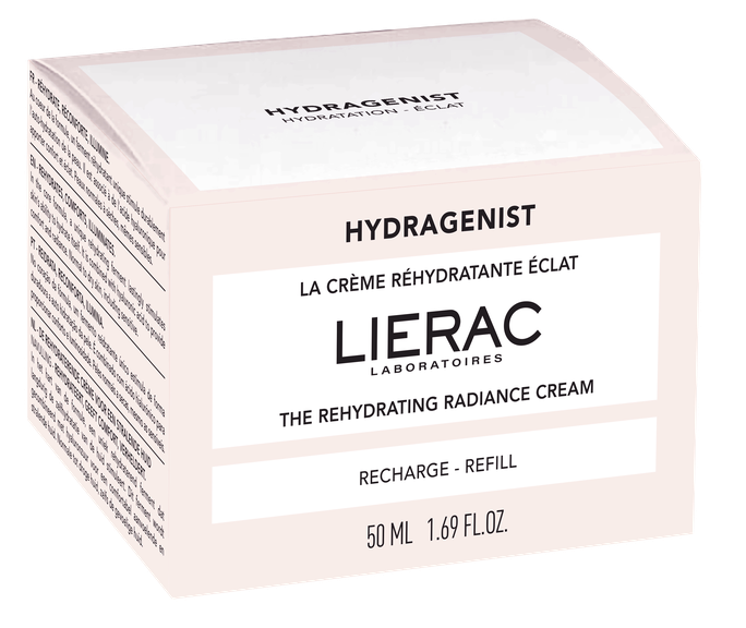 LIERAC Hydragenist The Rehydrating Radiance Refill sejas krēms, 50 ml - 1