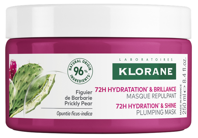 KLORANE Prickly Pear Plumping maska matiem, 250 ml - 1