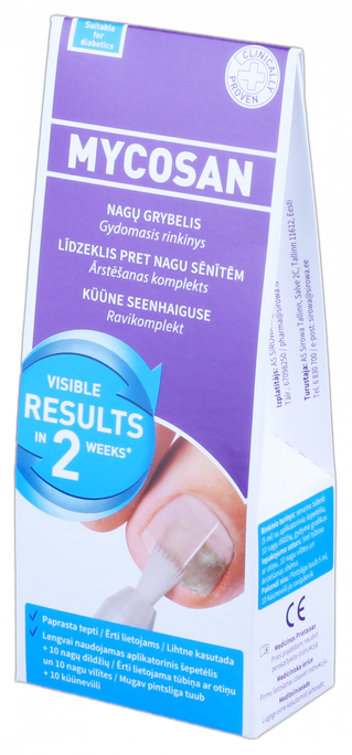MYCOSAN nuo nagų grybelio gelis, 5 ml - 1