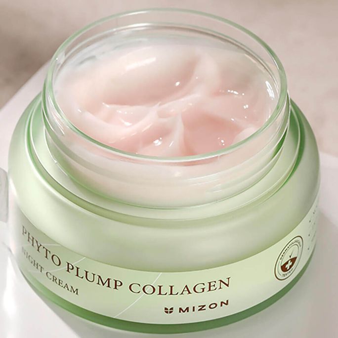 MIZON Phyto Plump Collagen nakts sejas krēms, 50 ml - 5