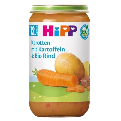 HIPP Dārzeņu, Liellopu Gaļas (12m+) biezenis, 250 g - 1