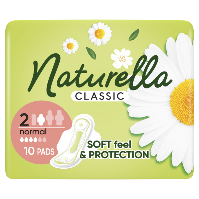 NATURELLA Classic Normal, S2 higiēniskās paketes, 10 gab. - 1
