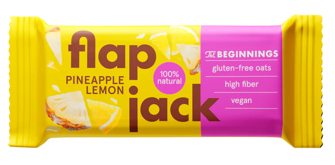 THE BEGINNINGS FlapJack Ananāss batoniņš, 60 g - 1