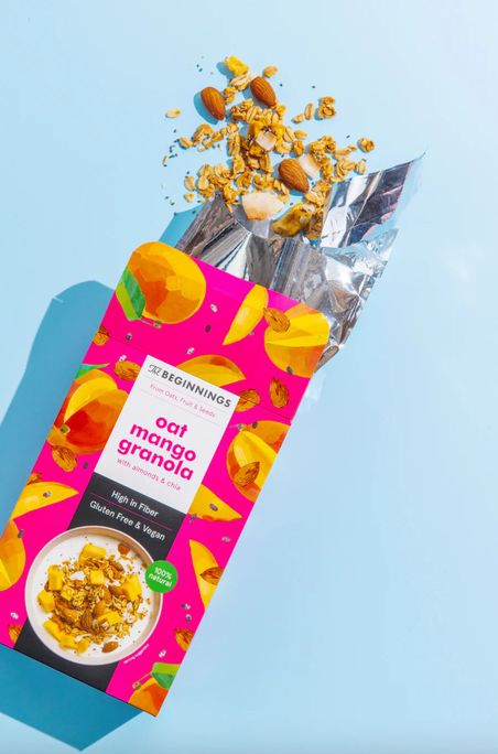 THE BEGINNINGS Auzu mango granola, 200 g - 2