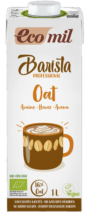 ECOMIL Oat Barista dzēriens, 1000 ml - 1