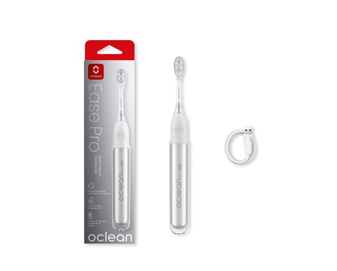 OCLEAN Ease Pro Silver elektriskā zobu birste, 1 gab. - 3