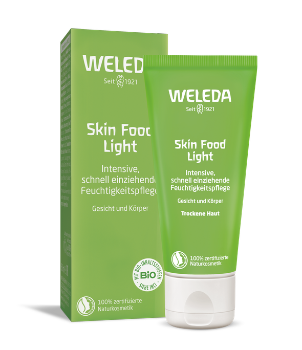 WELEDA Skin Food Light For Dry Face and Body Skin losjonas, 30 ml - 1