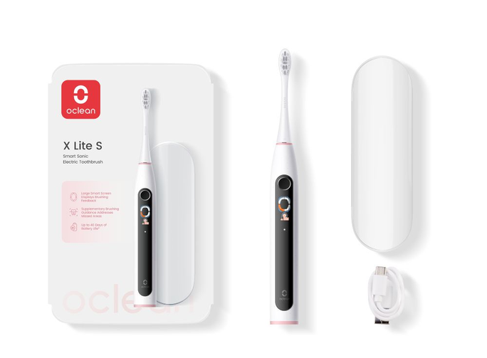 OCLEAN X Lite Set Grey elektriskā zobu birste, 1 gab. - 3