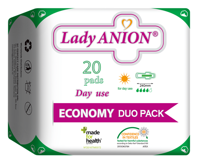 LADY ANION Day Use higiēniskās paketes, 20 gab. - 1