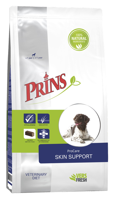 PRINS ProCare Diet Pressed Skin Support sausā barība, 3 kg - 1