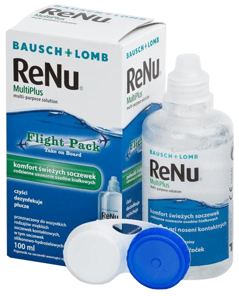 RENU Multi Plus šķīdums kontaktlēcām, 100 ml - 1