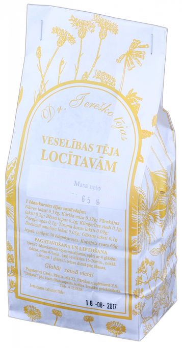 DR.TEREŠKO Locītavām beramā tēja, 65 g - 1