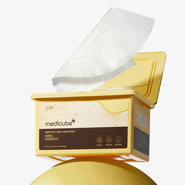 MEDICUBE Deep Vita C Daily Quick sejas maska, 30 gab. - 3