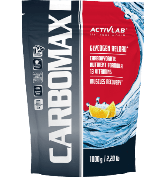 ACTIVLAB CarboMax Dynamic Lemon pulveris, 1000 g - 1