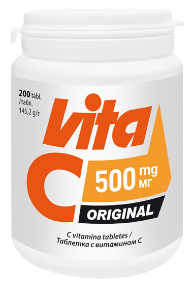 VITABALANS Vita C Original 500 mg tabletes, 200 gab. - 1