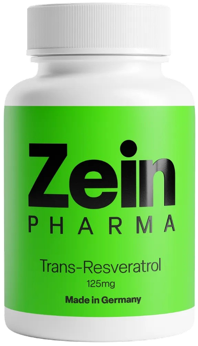 ZEINPHARMA Trans Resveratrol 125 mg kapsulas, 120 gab. - 1