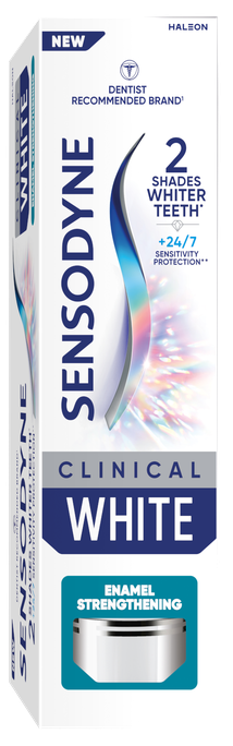 SENSODYNE Clinical White Strengthening zobu pasta, 75 ml - 2