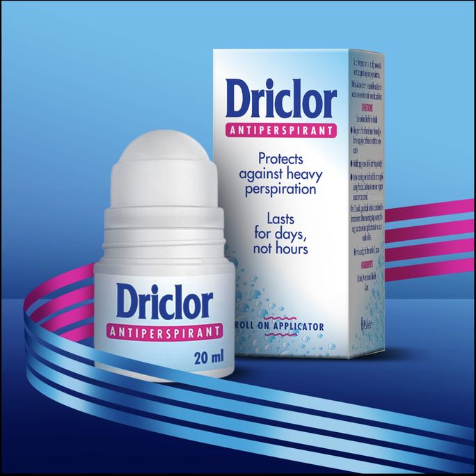 DRICLOR Roll-on dezodorants, 20 ml - 2