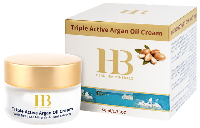 HEALTH&BEAUTY Triple Active Argan Oil sejas krēms, 50 ml - 1