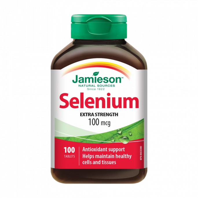 JAMIESON Selenium 100 mcg tabletes, 100 gab. - 1