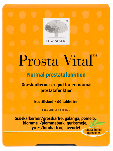 NEW NORDIC Prosta Vital tabletes, 60 gab. - 1
