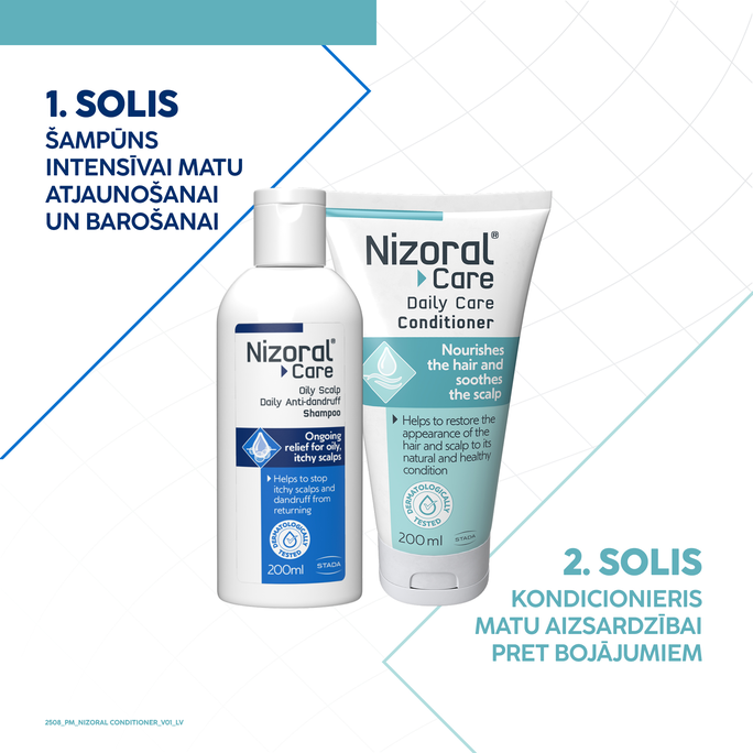 NIZORAL Care galvas ādas matu kondicionieris, 200 ml - 5