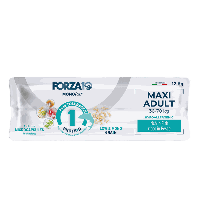 FORZA10 Monodiet Maxi Adult Ar Zivi, Suņiem sausā barība, 12 kg - 3