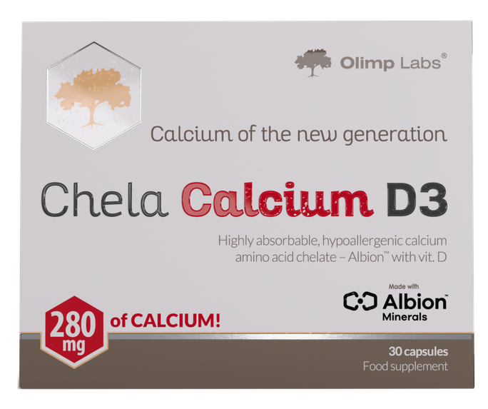 OLIMP LABS Chela - Calcium D3 kapsulas, 30 gab. - 1
