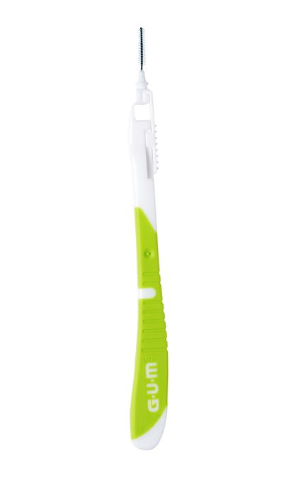 GUM BI-Direction 0.7 mm zobstarpu birstīte, 6 gab. - 3