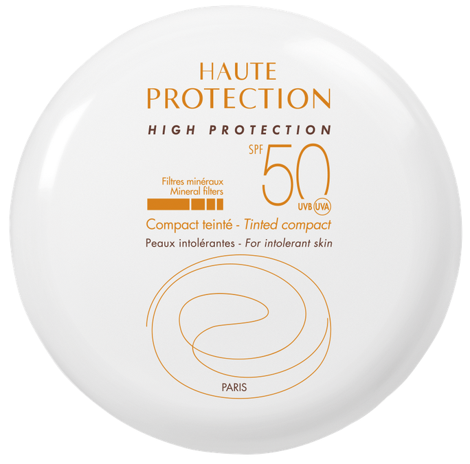 AVENE Sun Tinted SPF 50+, Beige, krēms-pūderis, 10 g - 1