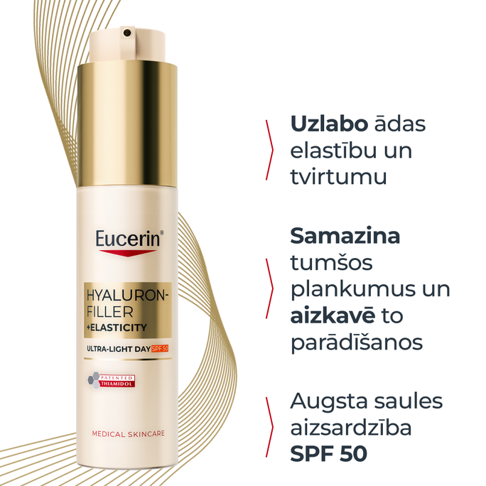 EUCERIN Hyaluron-Filler + Elasticity SPF 50 krēms, 50 ml - 3