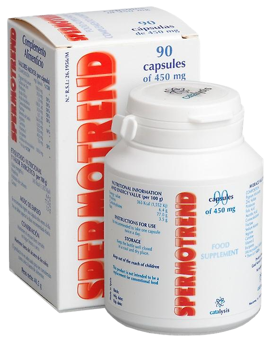 SPERMOTREND 450 mg kapsulas, 90 gab. - 1