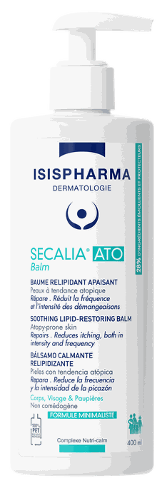 ISISPHARMA Secalia ATO Balm atopiskai ādai lipīdus atjaunojošs balzams, 400 ml - 1