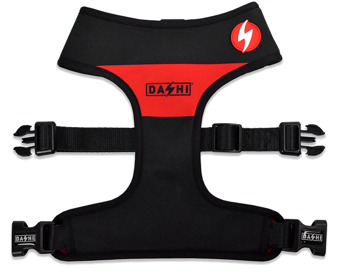 DASHI Stripes3 Red&Black Neo Mesh S iemaukti, 1 gab. - 1