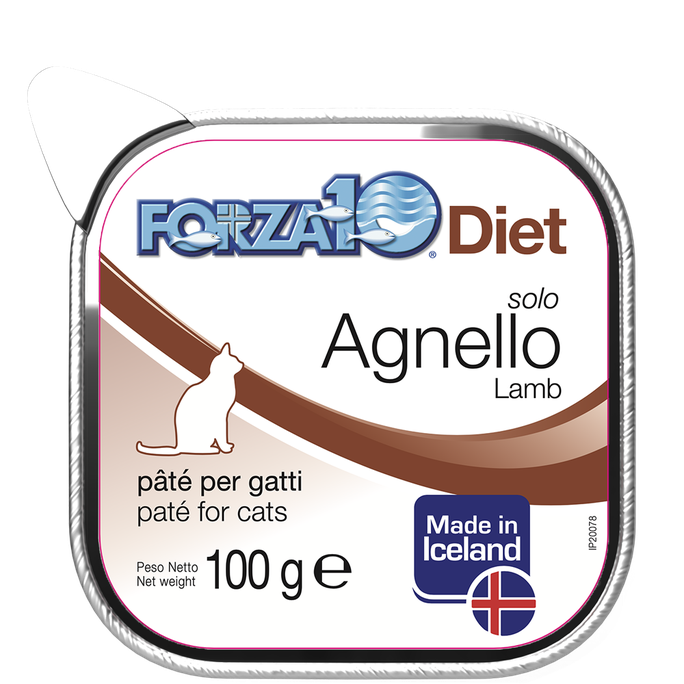 FORZA10 Solo Diet Jērs, Kaķiem pastēte, 100 g - 1