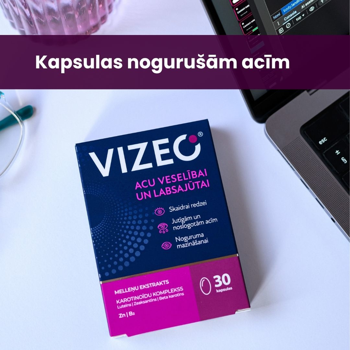 VIZEO kapsulas, 30 gab. - 3