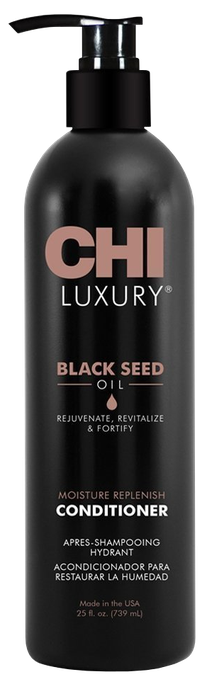 CHI LUXURY Black Seed Oil Rejuvenating matu kondicionieris, 739 ml - 1