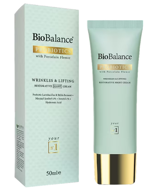 BIOBALANCE Probiotics Night sejas krēms, 50 ml - 1