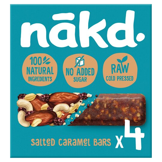NAKD Salted Caramel 35g batoniņš, 4 gab. - 1
