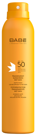 BABE Transparent Sunscreen Wet Skin SPF 50 saules aizsarglīdzeklis, 200 ml - 1