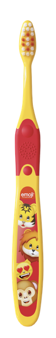 ELGYDIUM Kids emoji dantų šepetėlis, 1 vnt. - 2