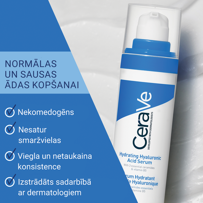 CERAVE Hydrating Hyaluronic Acid serums, 30 ml - 3