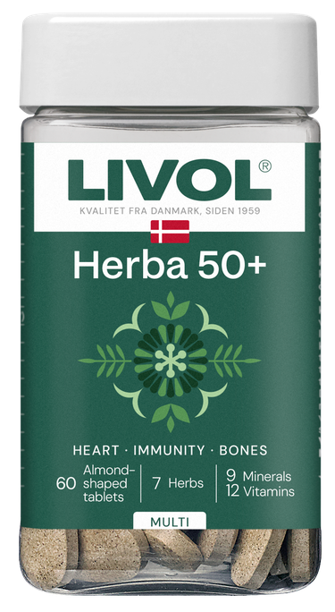 LIVOL Multi Herba 50+ tabletes, 60 gab. - 1
