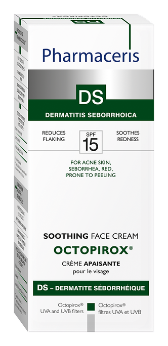 PHARMACERIS DS Octopirox SPF 15 sejas krēms, 30 ml - 2