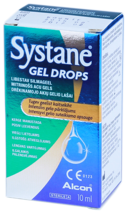 SYSTANE Gel acu pilieni, 10 ml - 1