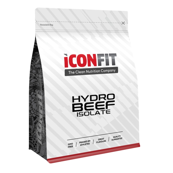 ICONFIT HydroBEEF Isolate-Chocolate pulveris, 1000 g - 1