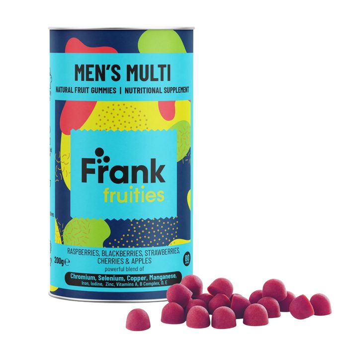FRANK FRUITIES Mens Multi želejas konfektes, 80 gab. - 2