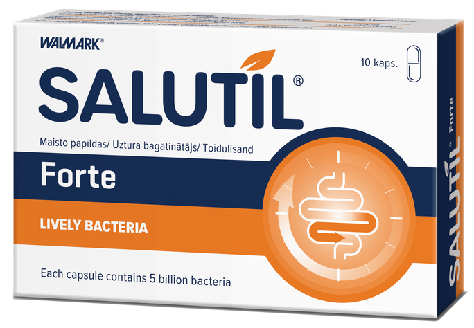 SALUTIL Forte kapsulas, 10 gab. - 1
